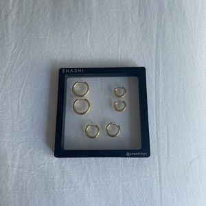SHASHI - Triples Hoop Set Of 3